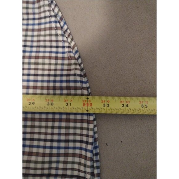 NWT New Saddlebred MultiColor Cotton Polyester Long Sleeve Button Shirt 2XL - Picture 11 of 11